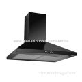 Economic kitchen cooker hood, black color